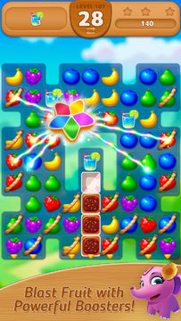 Скриншот игры Fruits Mania : Elly’s travel