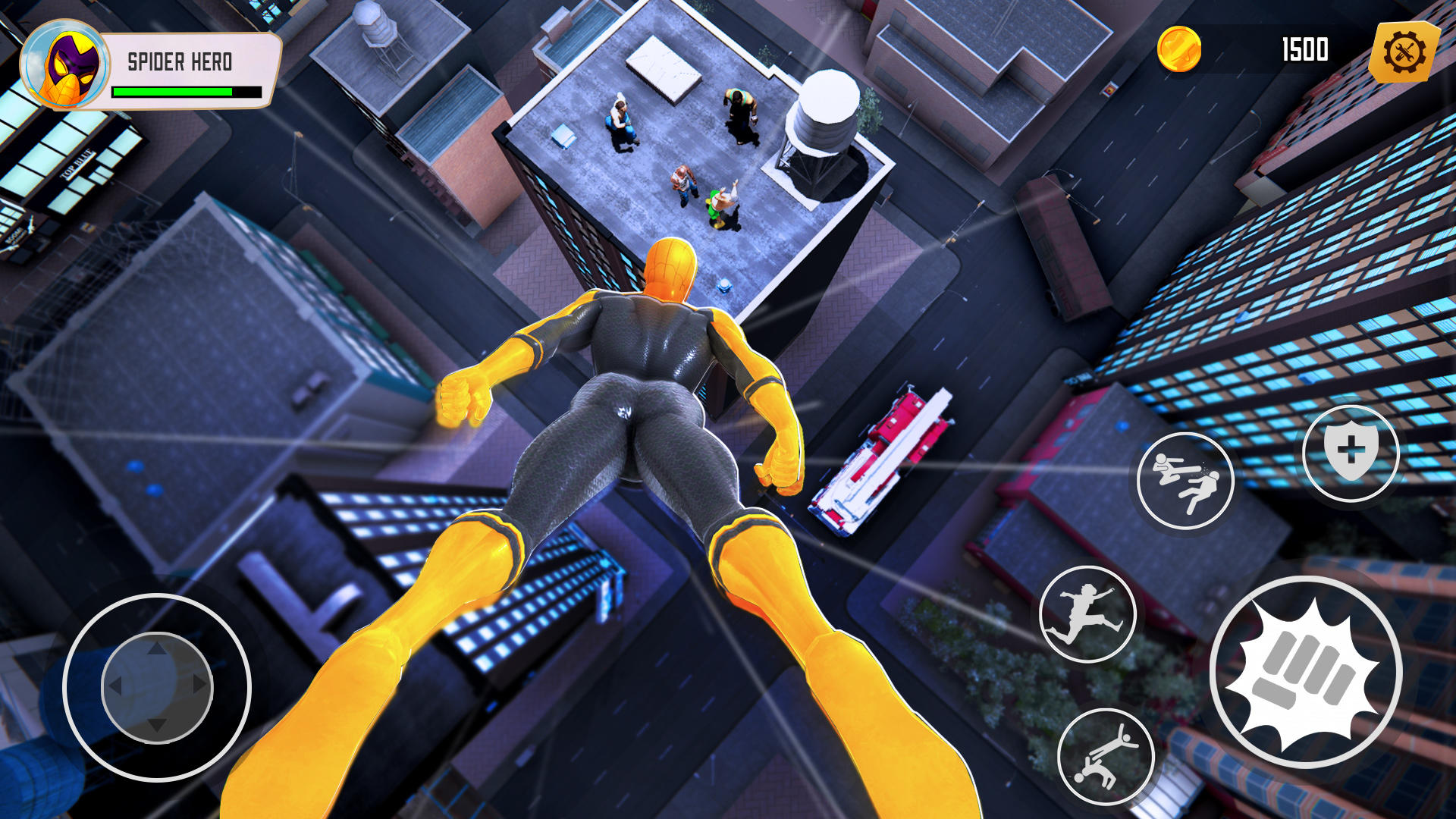 Spider Rope Power screenshot game