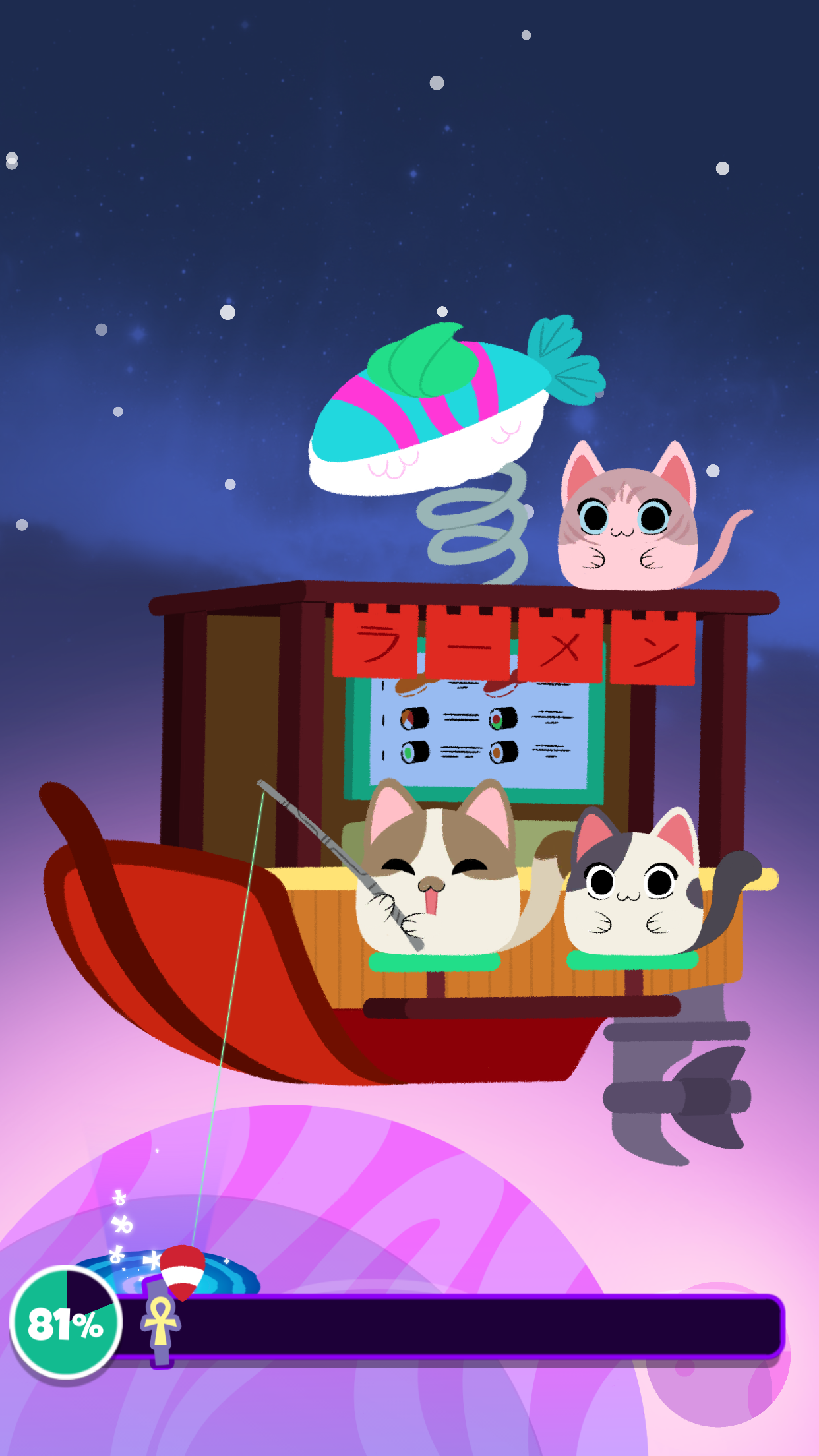 Sailor Cats 2: Space Odyssey Game Screenshot