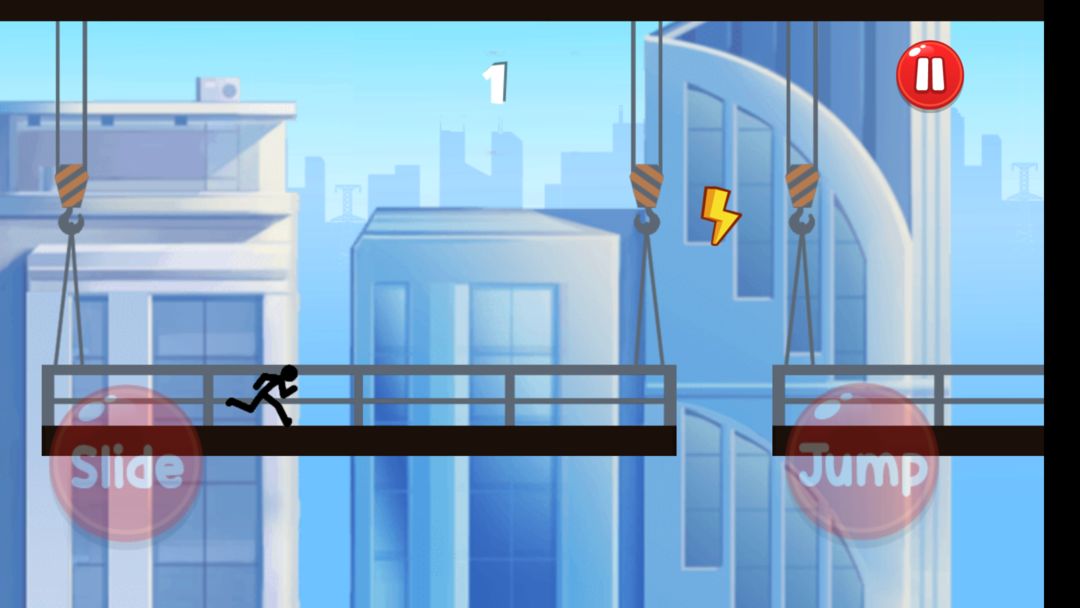 Stickman Run & Jump screenshot game