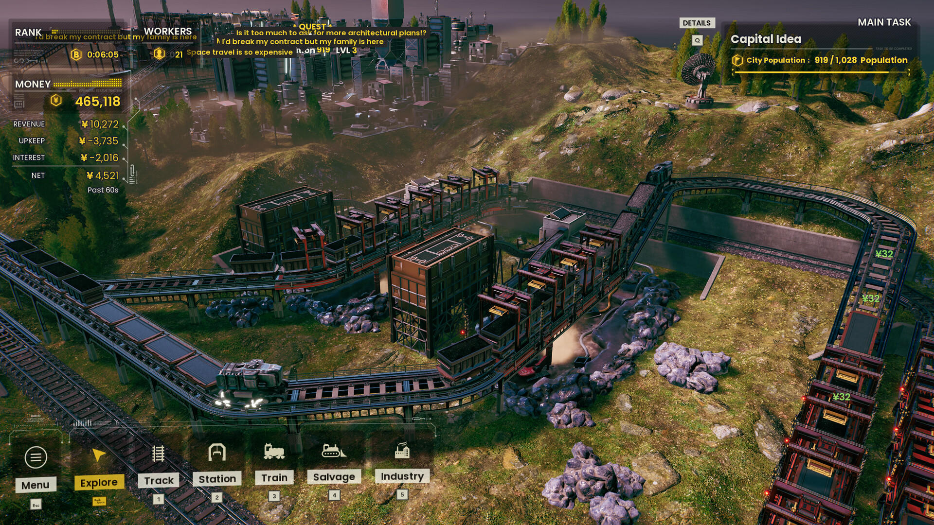 RAILGRADE screenshot game
