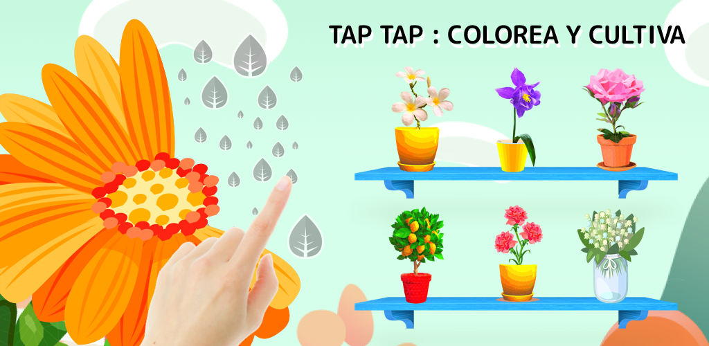 Banner of TAP TAP Coloring Garden 3.8