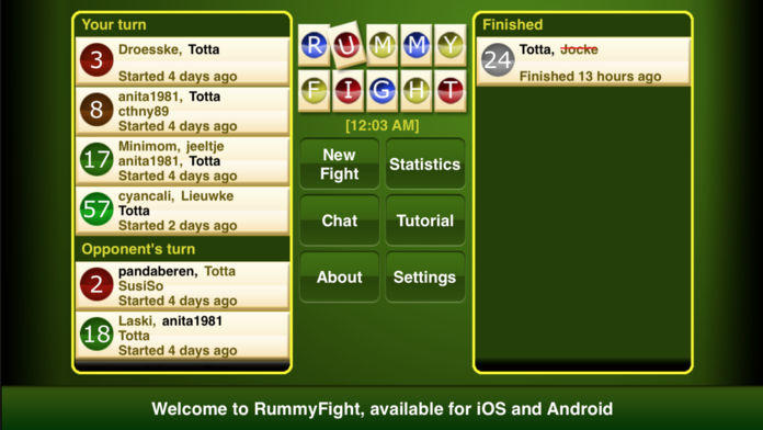RummyFight ภาพหน้าจอเกม