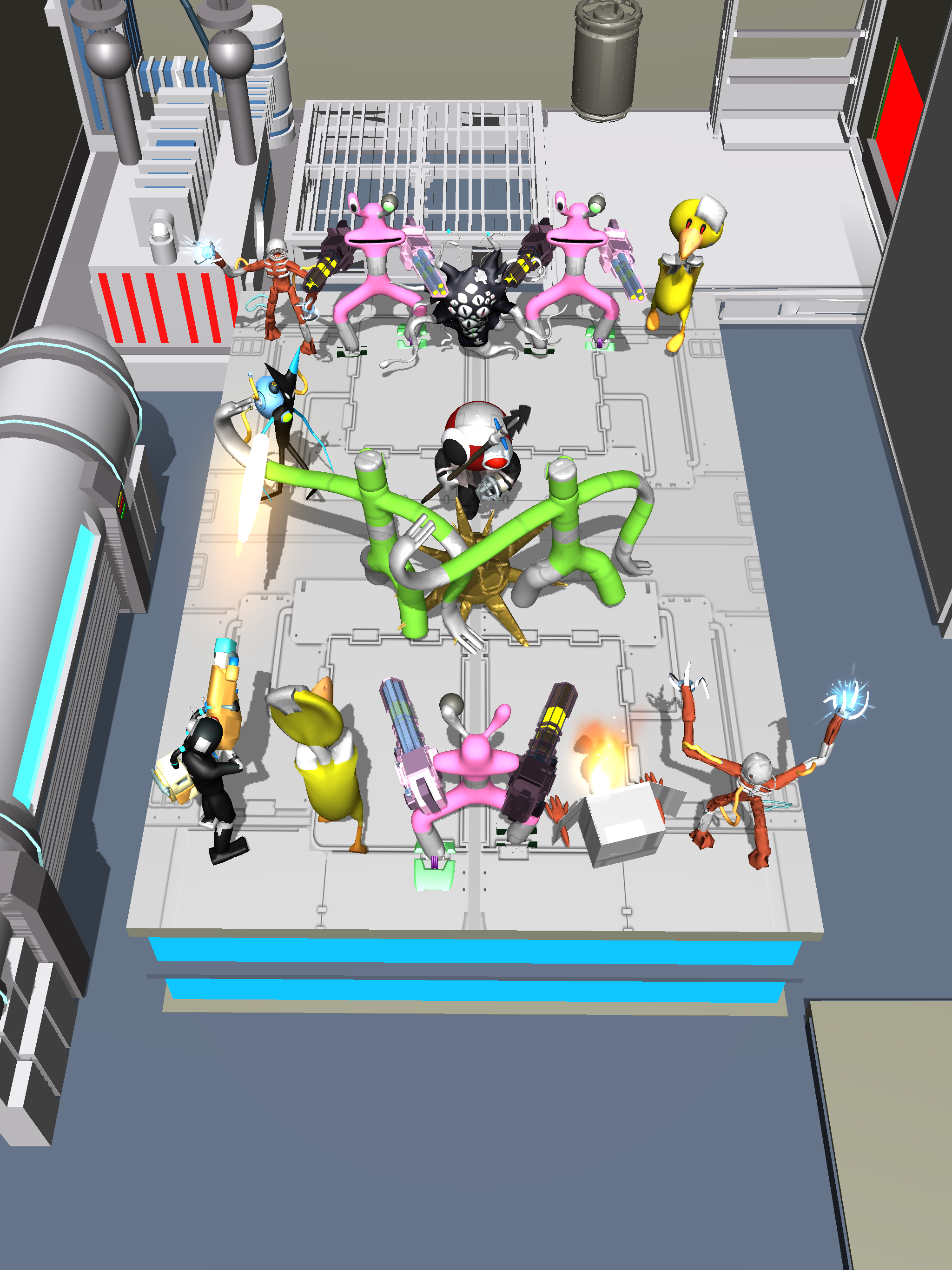 Screenshot of Merge Rainbow Friend 100 Doors