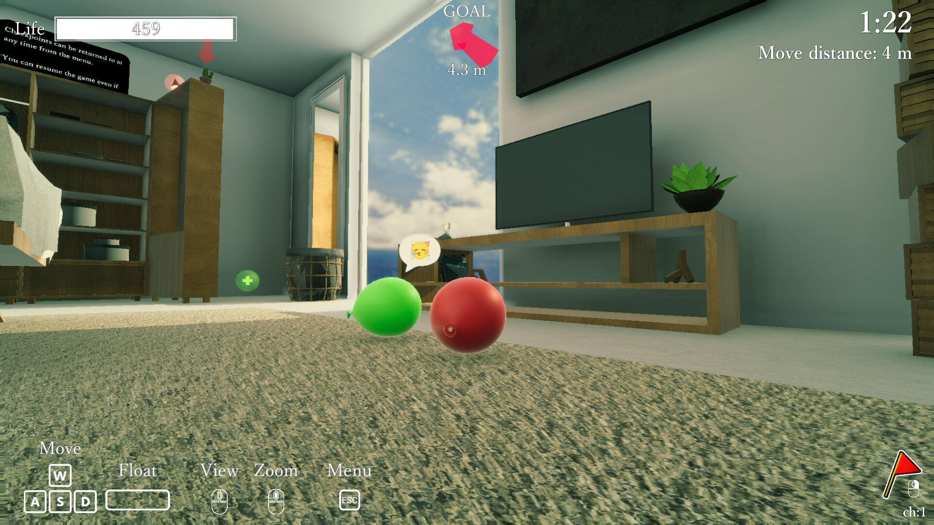 LOST BALLOONS: Airy mates Game Screenshot