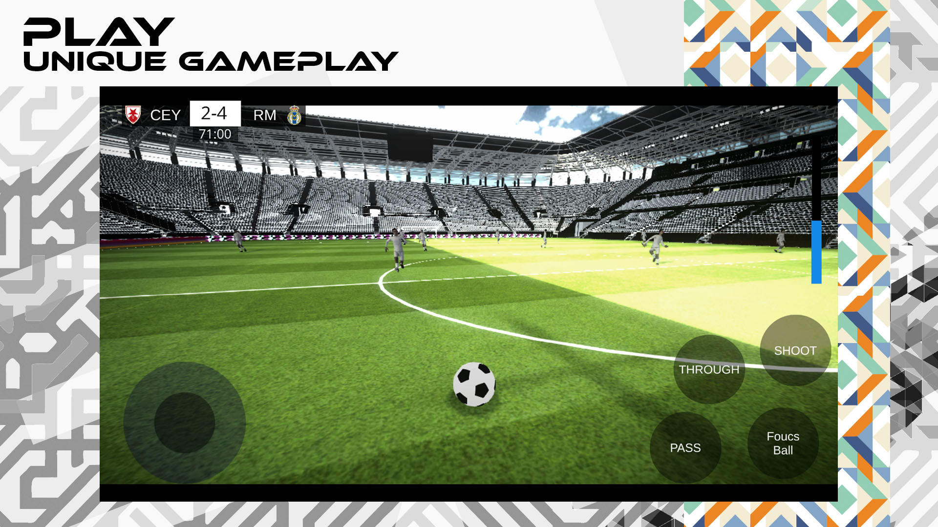 Screenshot 1 of Elite: First Person Soccer 1