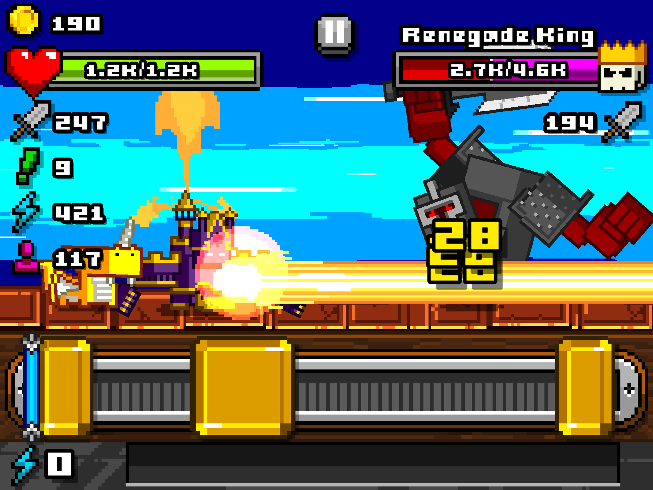 Combo Quest 2 Game Screenshot