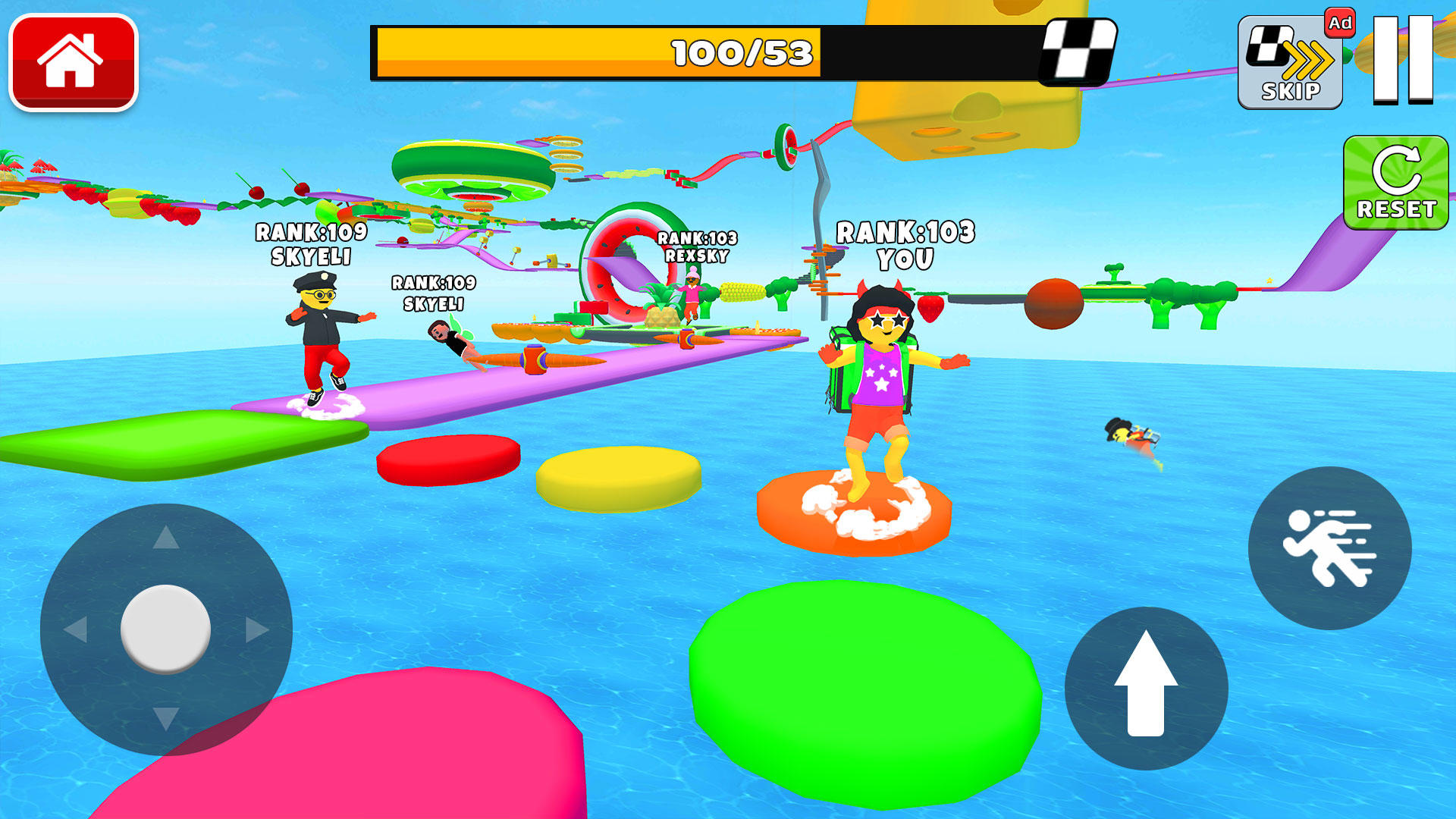 Obby Parkour: Obby Games 遊戲截圖