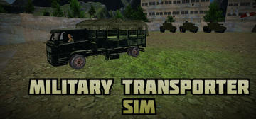 Banner of Military Transporter Sim 