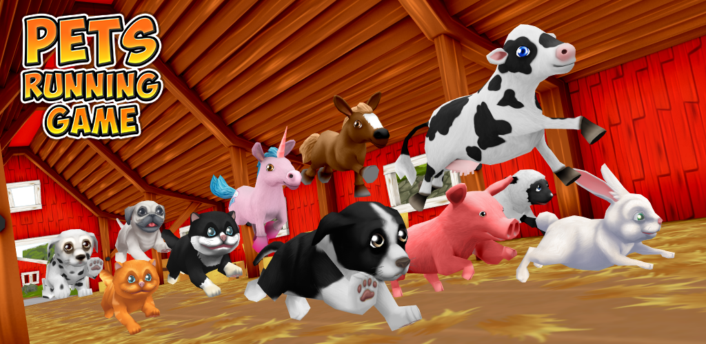 Banner of Pet Runner Dog Run Farm-Spiel 1.8.1