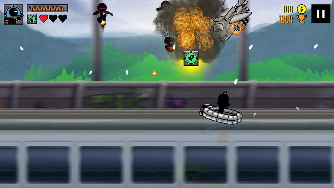 Stickman escape lift 2 screenshot game