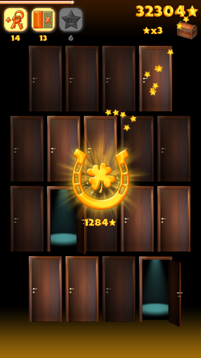 Скриншот игры Lucky Doors