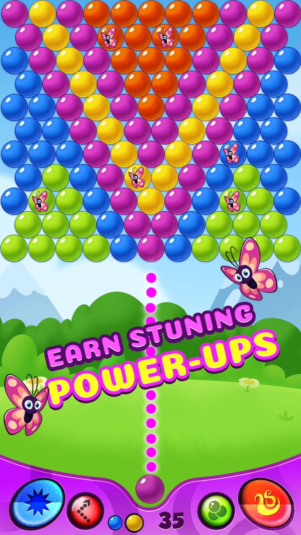 Bubble Butterfly Game Screenshot