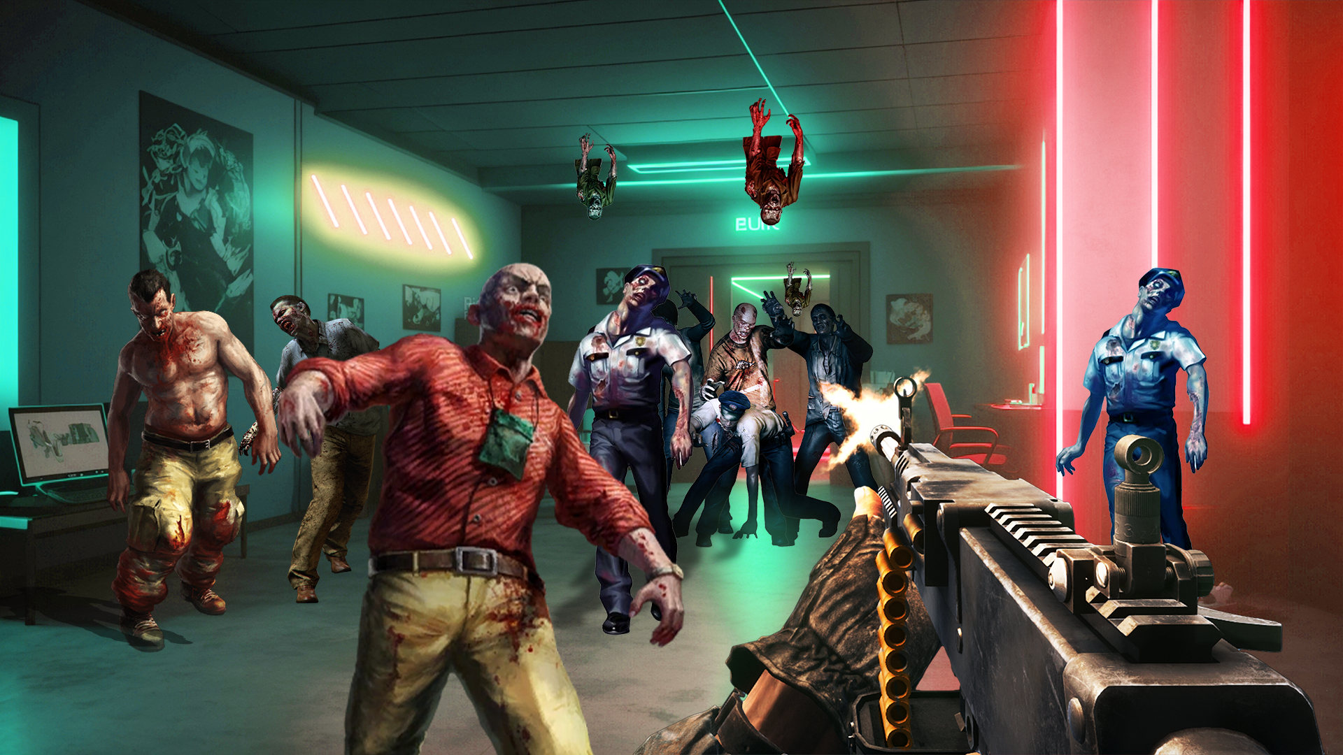 Zombie Survival Game 2024 ภาพหน้าจอเกม