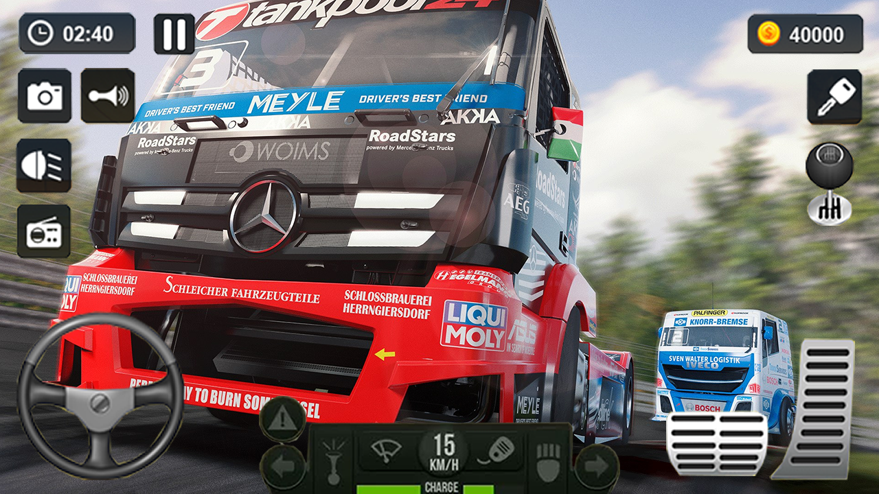 Truck Europe Racing Simulator Game Screenshot