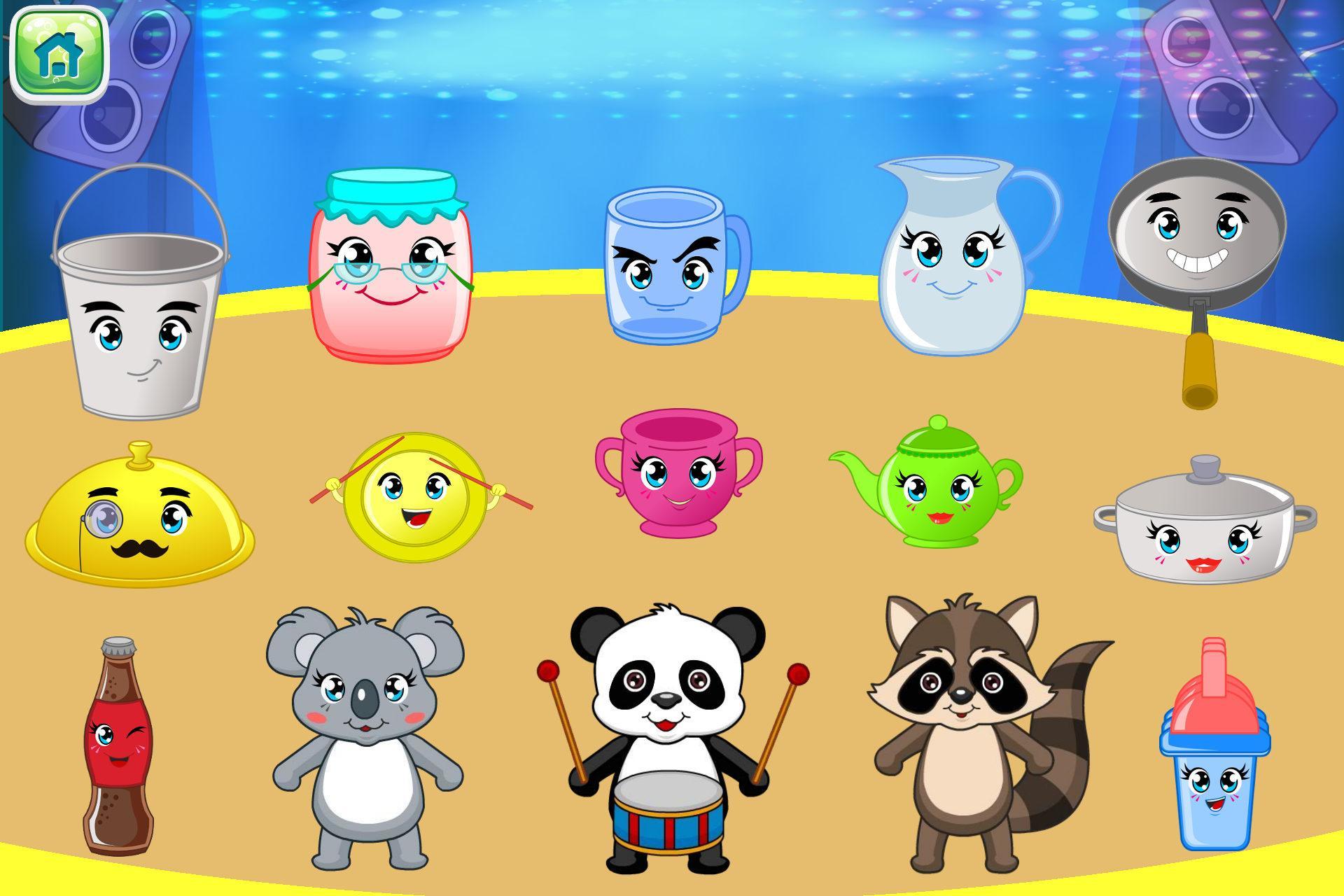 아이의 음악 키친 게임 스크린샷