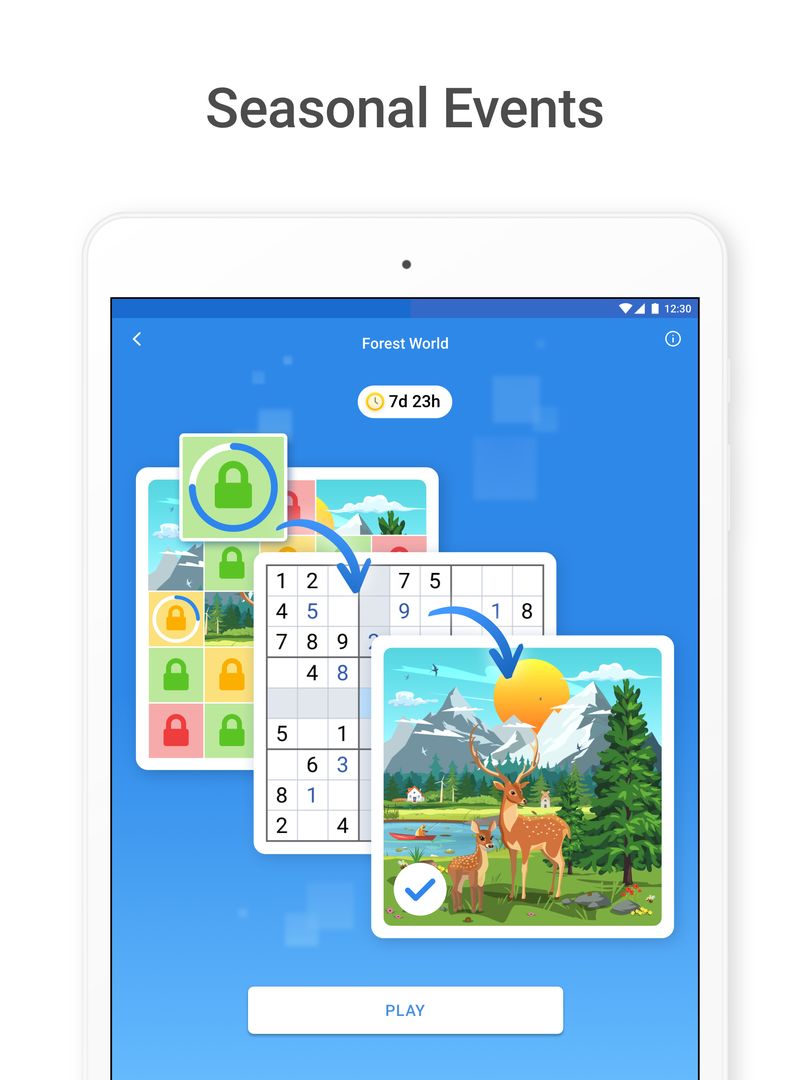 Screenshot of Sudoku.com - classic sudoku