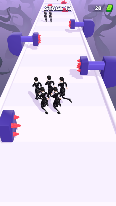 Goth Girl Runner Game Screenshot