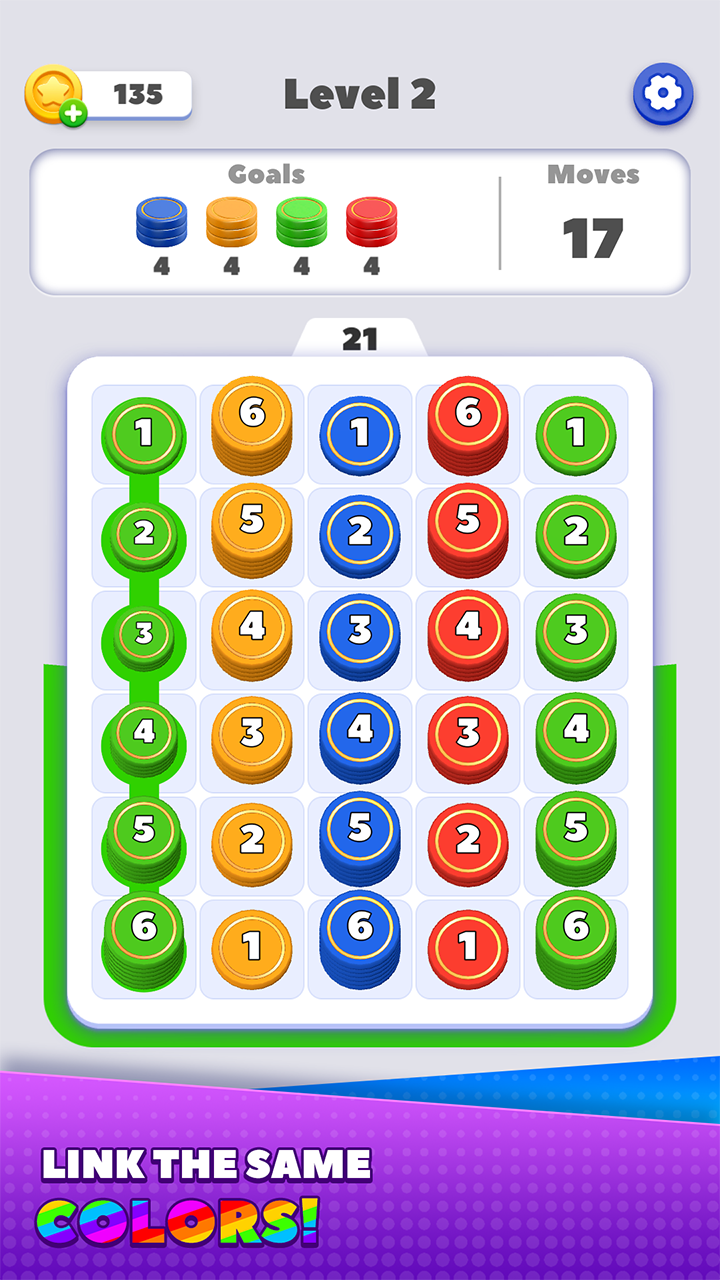 Stack Coins Game Screenshot