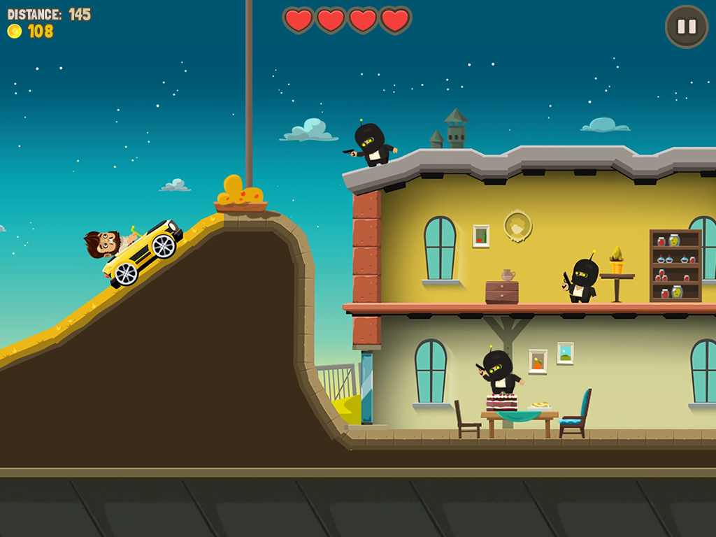 Aliens Drive Me Crazy Game Screenshot