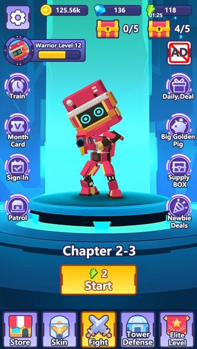 Stellar Blitz-Tower Clash Game Screenshot