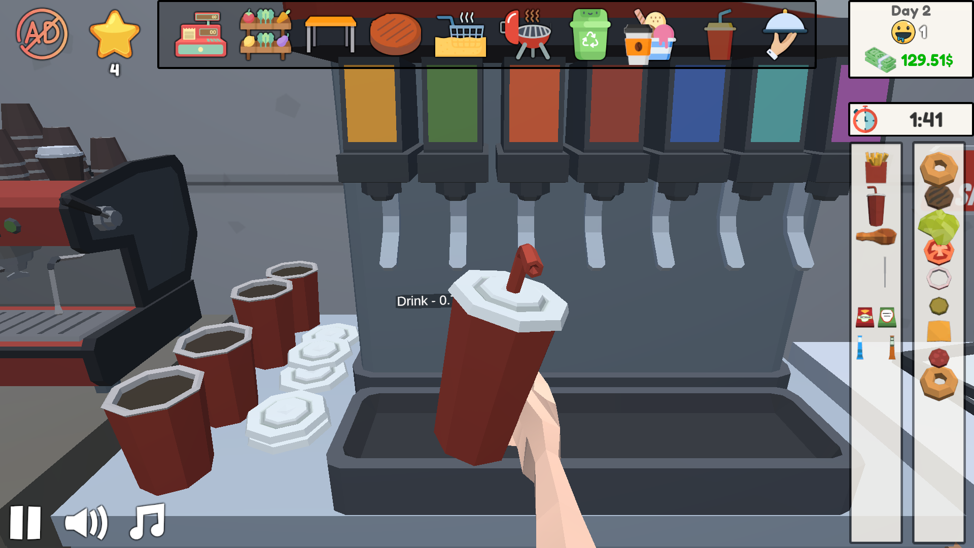 Screenshot 3 of Fast Burger Simulator 