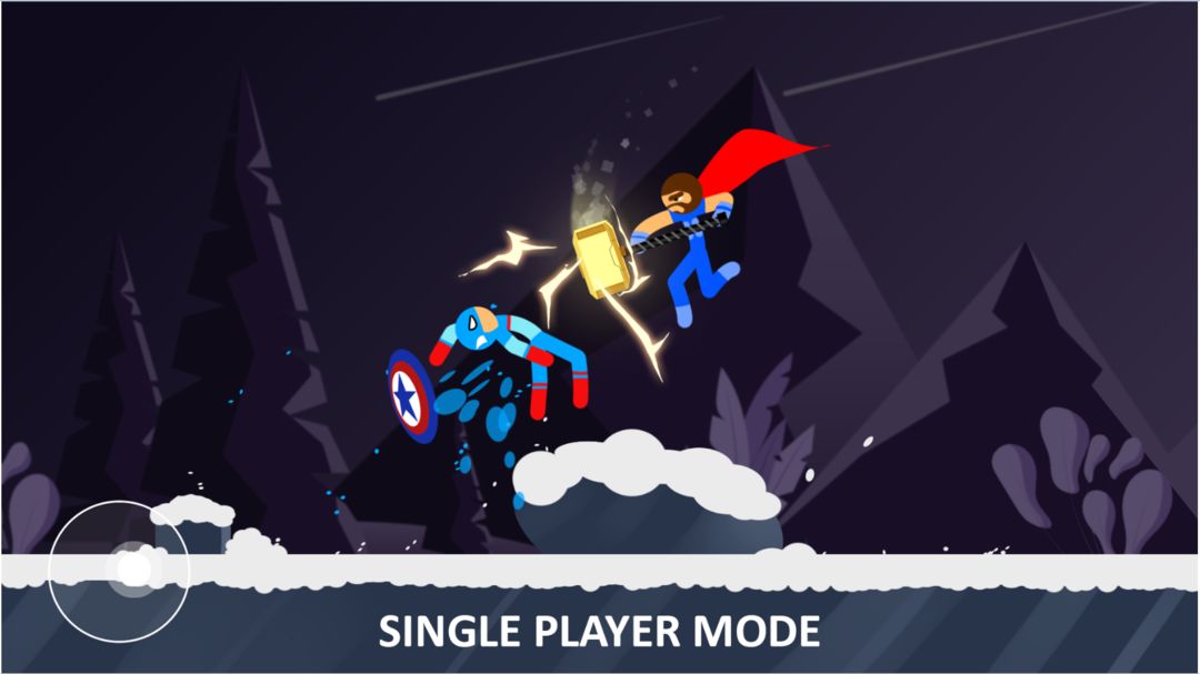 Spider Supreme Stickman Fighting - 2 Player Games 게임 스크린 샷