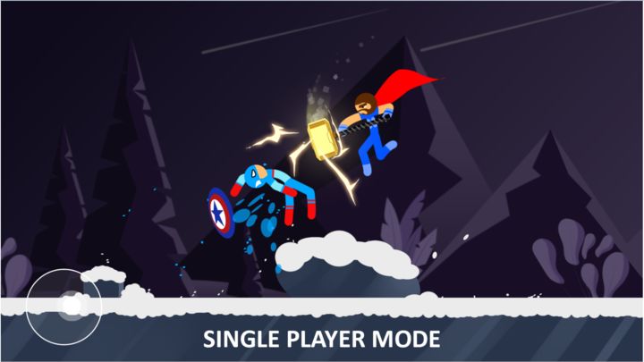 Screenshot 1 of Spider Supreme Stickman Fighting - 2 Player Games 