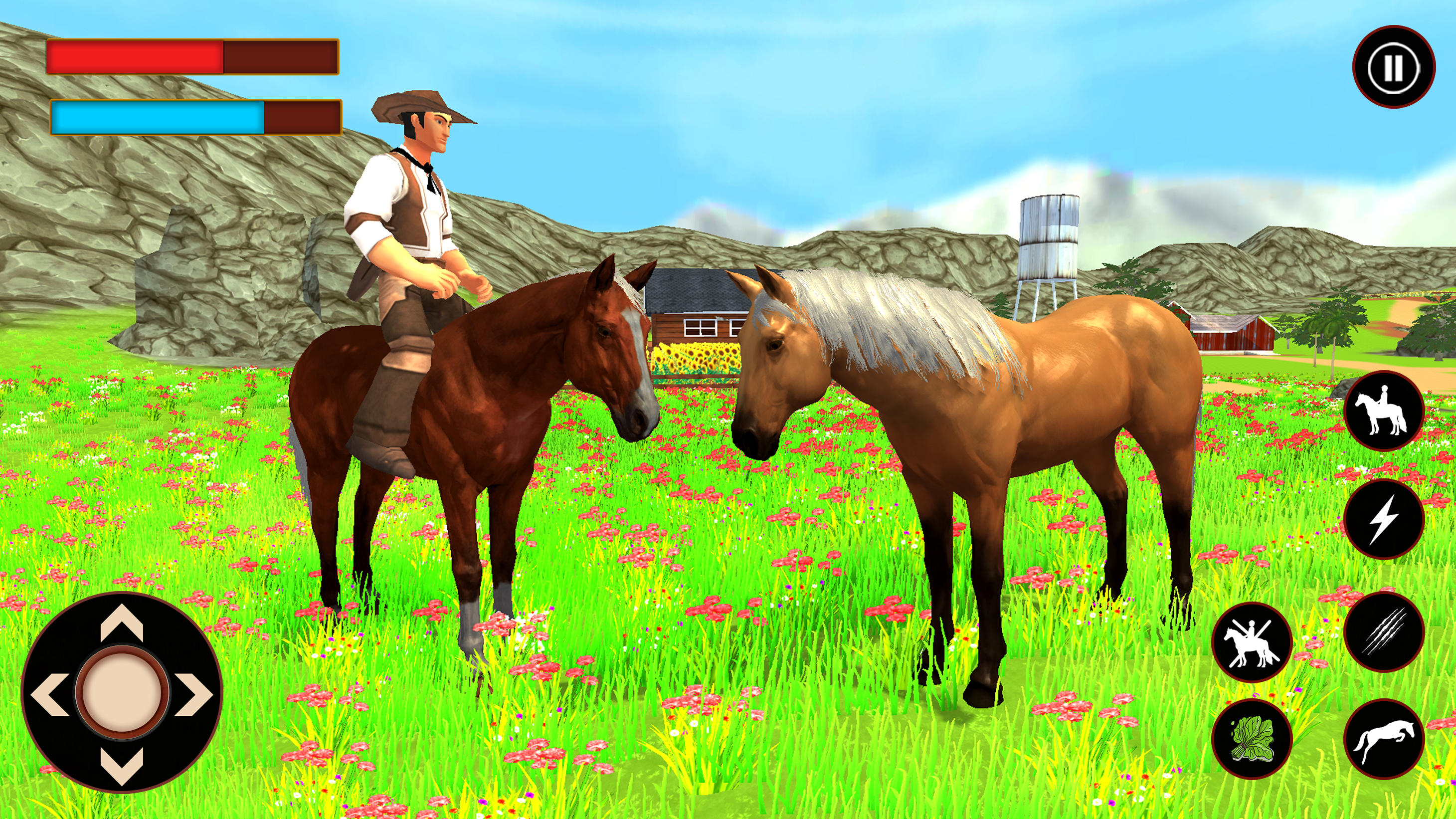 Horse Riding: Wild Horse Games Game Screenshot