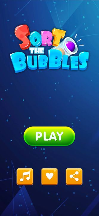 Sort The Bubbles-Game for Kids Game Screenshot