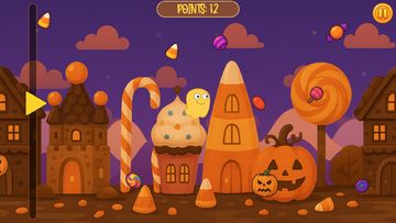 Halloween Candy Ghost Game Screenshot