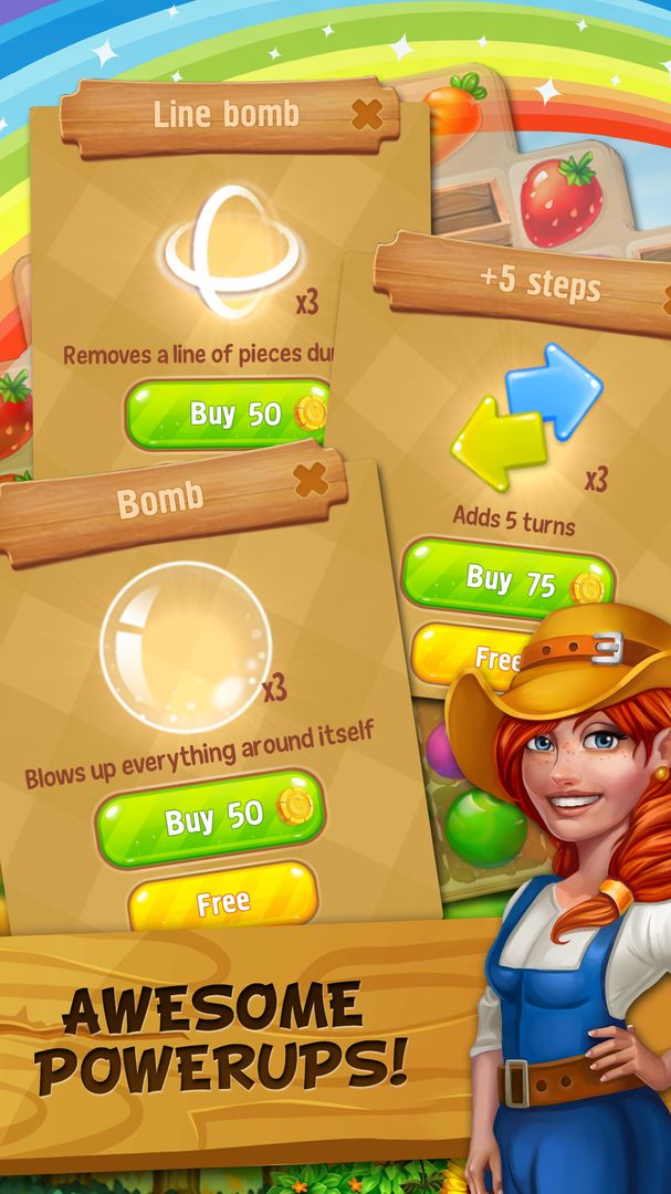 Screenshot of Jane's Ville - Farm Fixer Upper Game