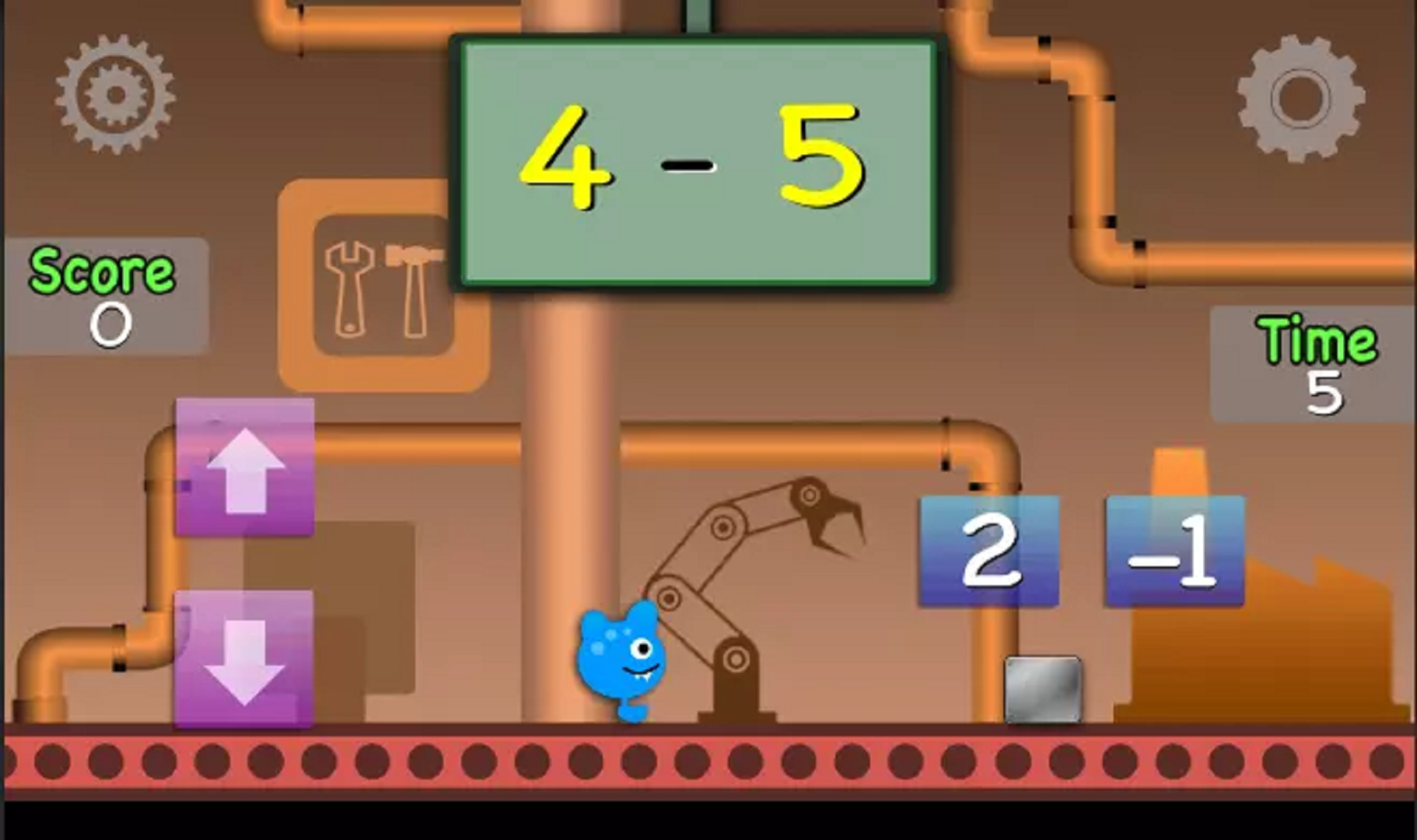Screenshot of Math Challenge