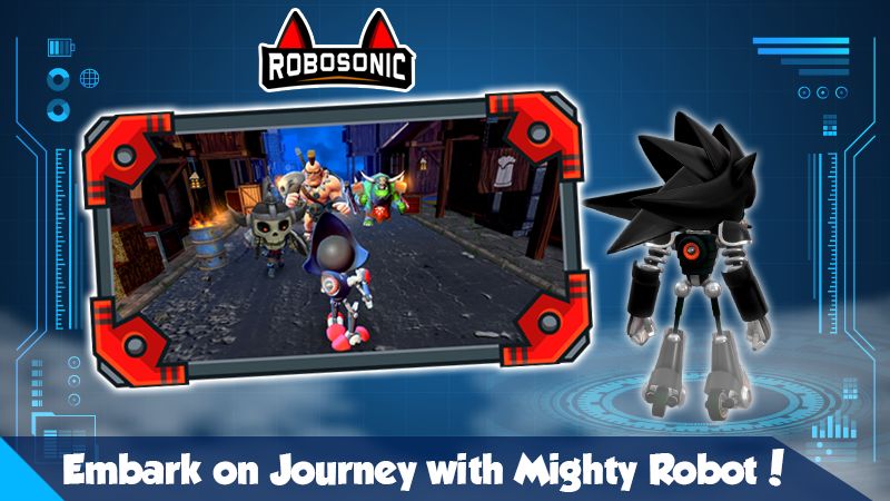 Screenshot of Robot Sonic Games