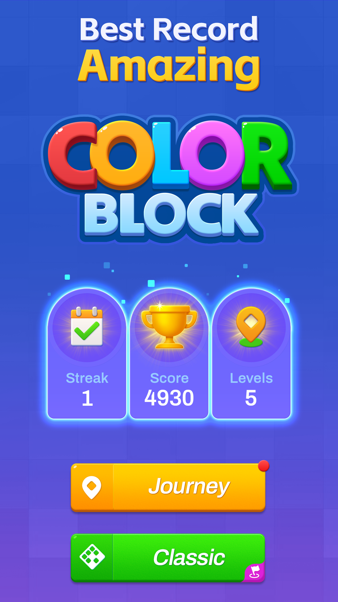 Color Block: Combo Blast Game Screenshot
