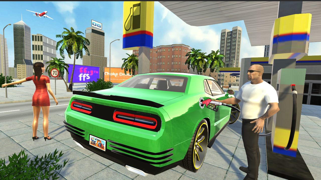 Muscle Car Simulator Game Screenshot