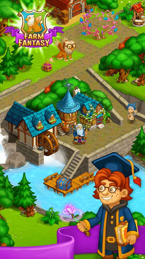 Screenshot of Farm Fantasy: Fantastic Beasts