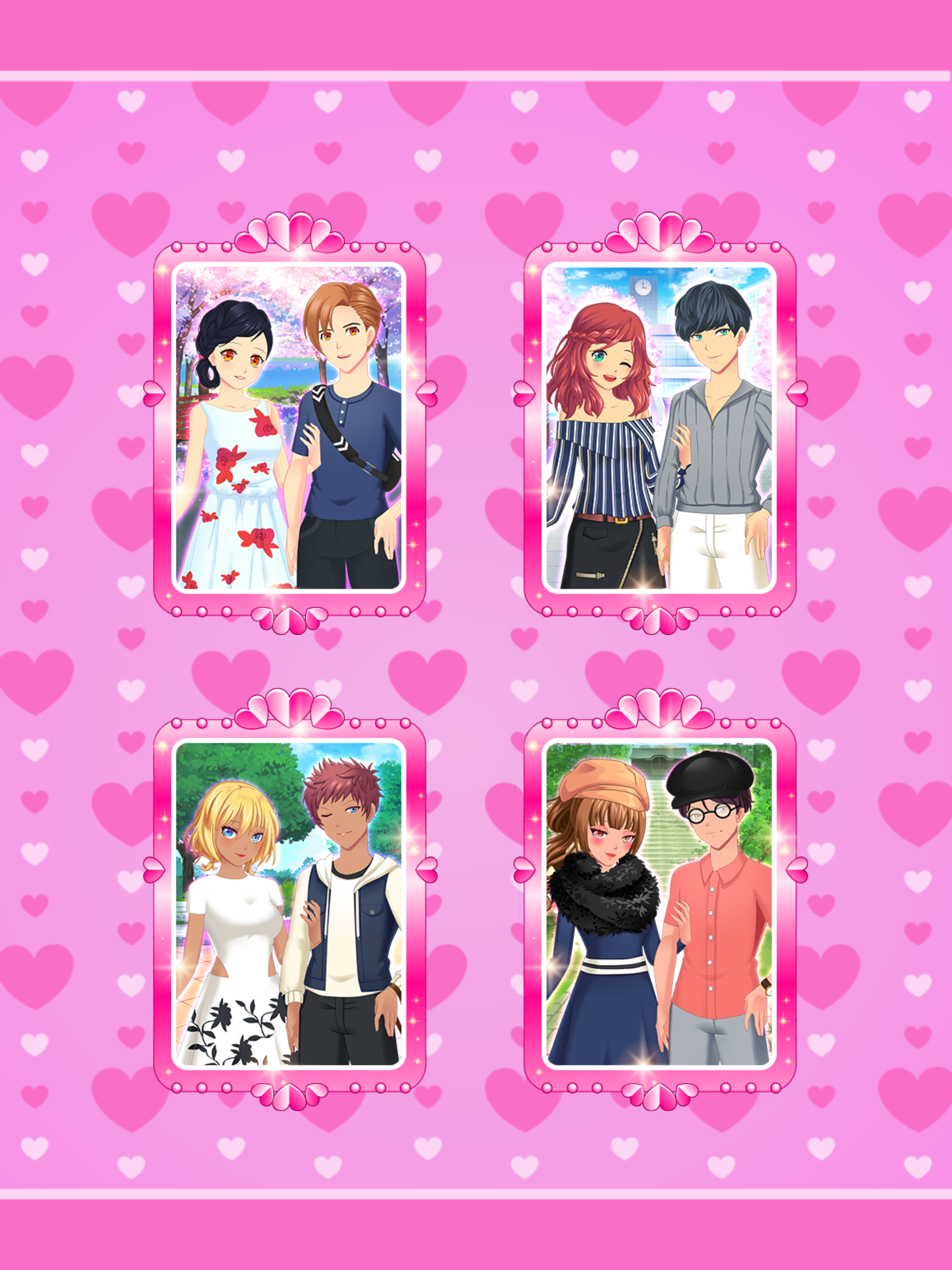 Anime Couples Dress Up Game ภาพหน้าจอเกม