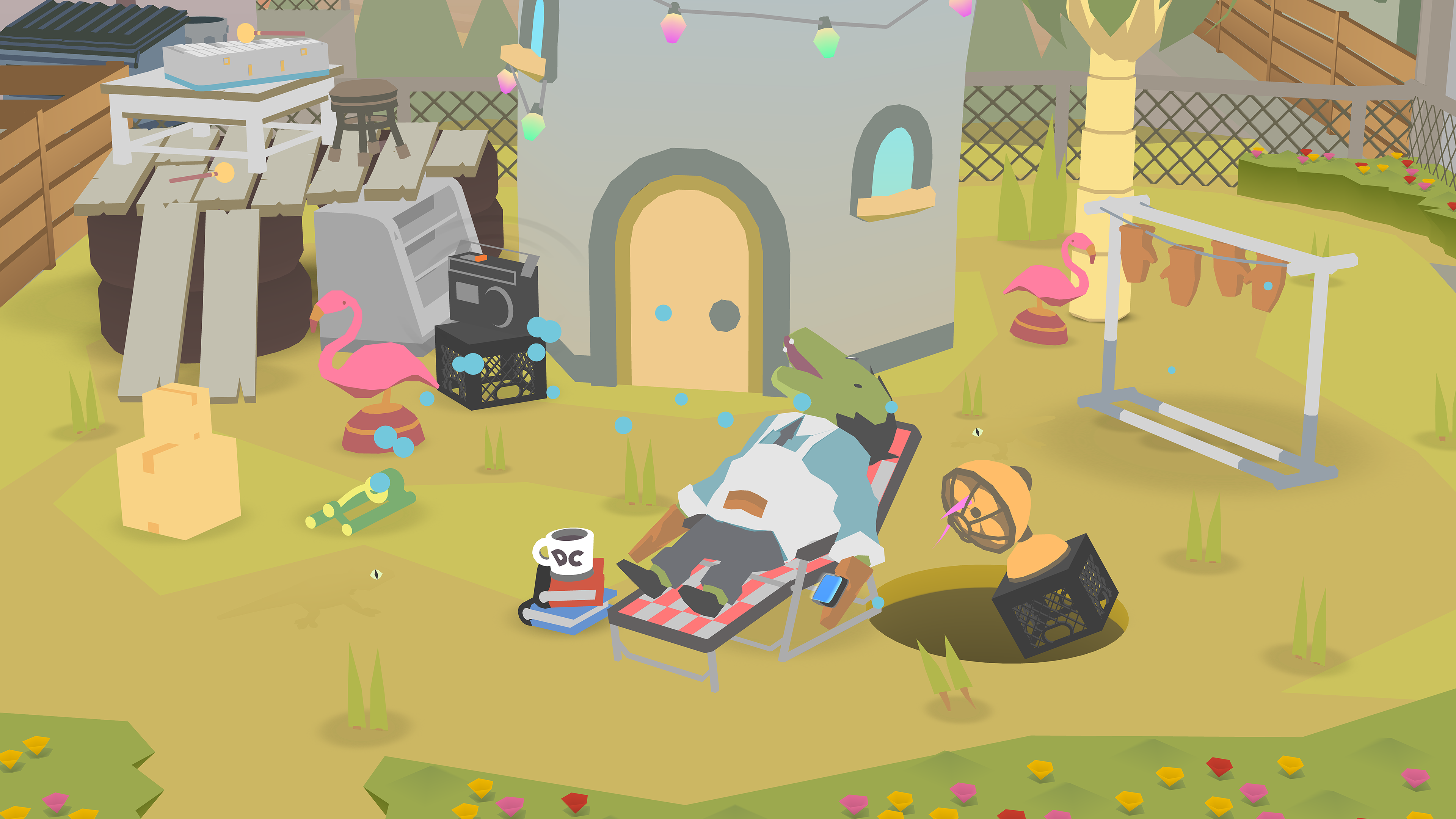 Donut County Game Screenshot