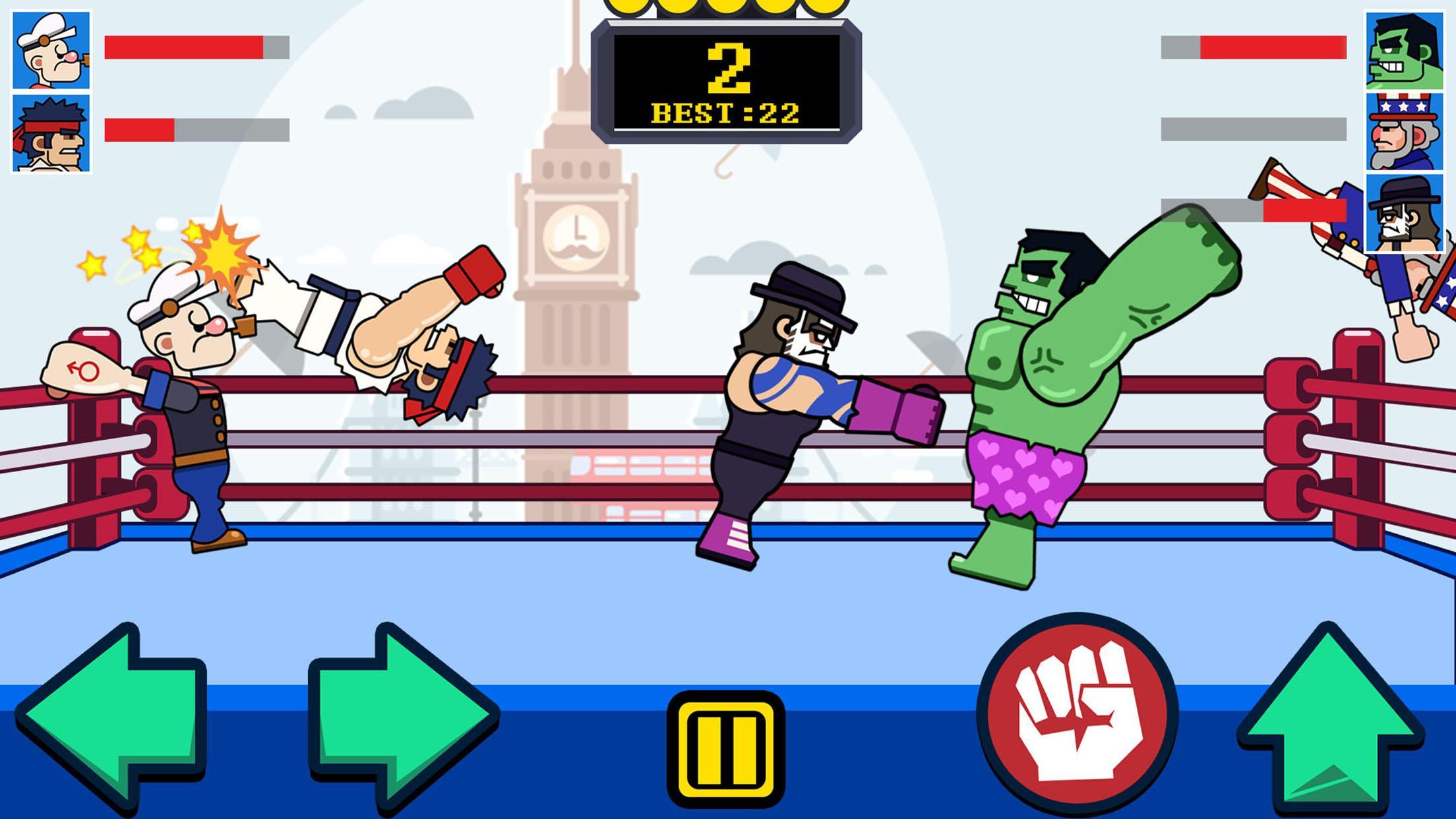 Boxing Star-Happy Wrestle Fight Club 遊戲截圖
