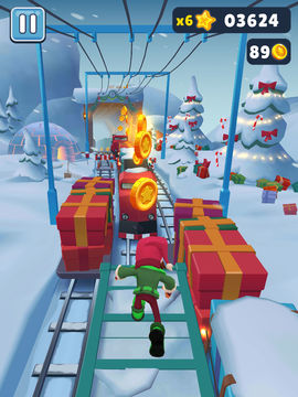 Captura de Tela do Jogo Subway Surfers
