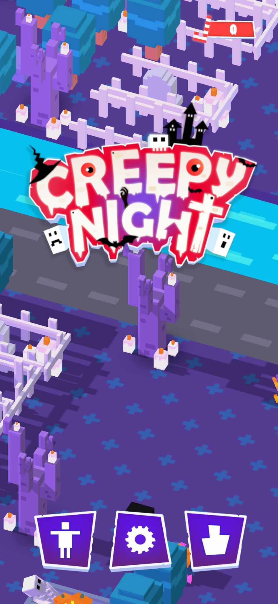 Cuplikan Layar Game Creepy Night