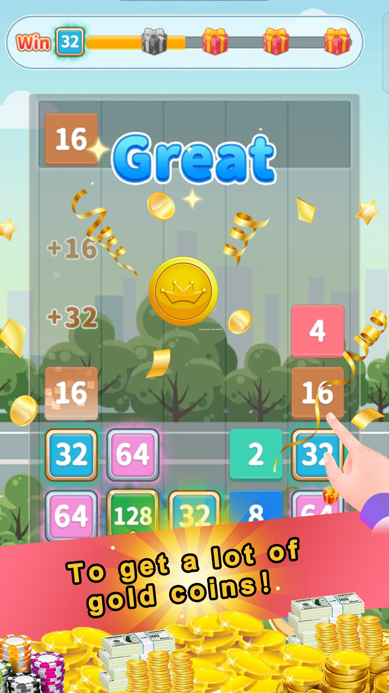 Screenshot of Perfect 2048