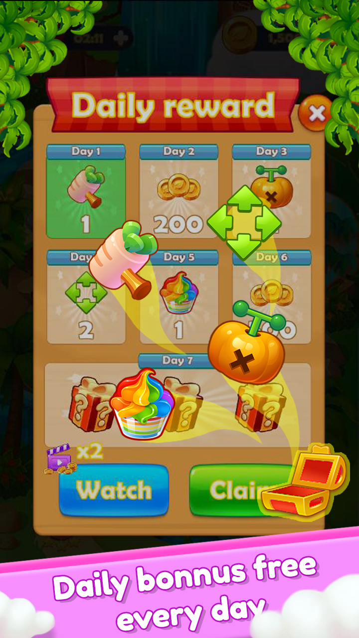 Fruit Splash 2020 - Line Blast - Free connect game Game Screenshot