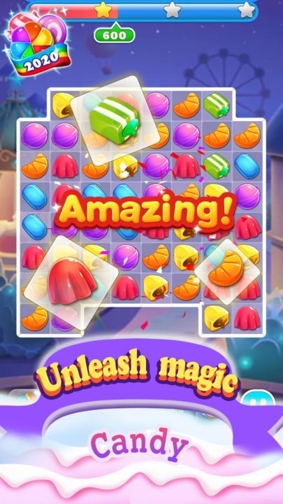 Screenshot 1 of Candy Smash: Sweet Crush Games 1.2.2