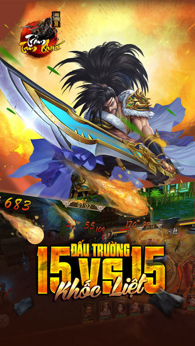 Long Tướng 3D - Trảm Tam Quốc ภาพหน้าจอเกม