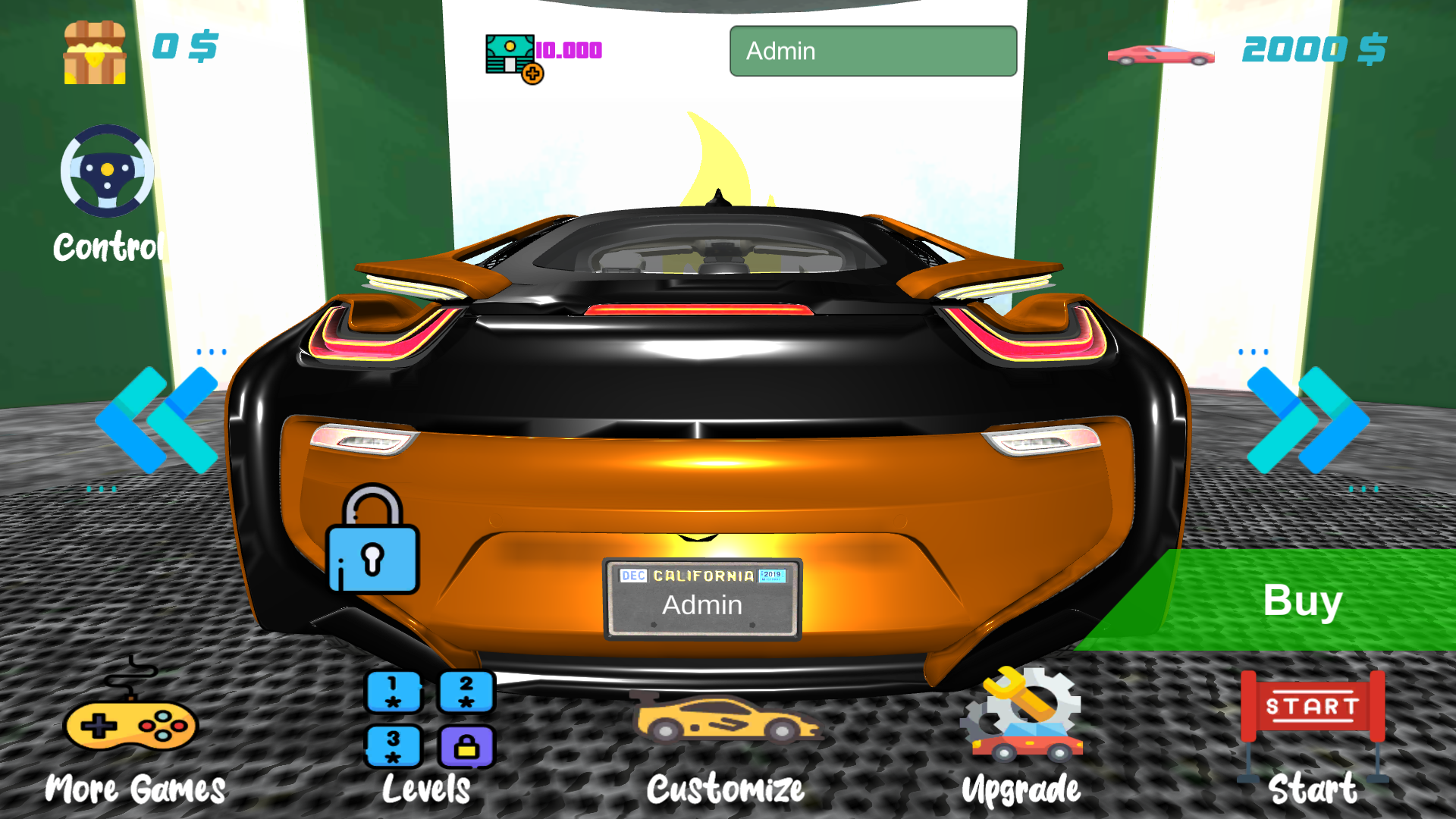 Screenshot of Burnout BMW Car Parking Master