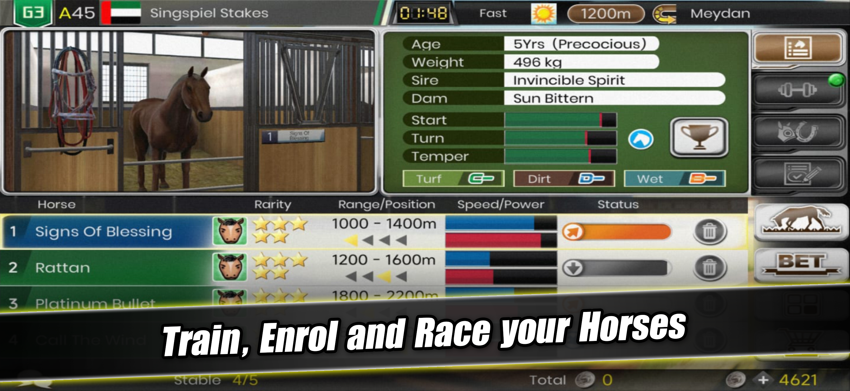 iHorse™ G1 Leading Sire 2025 Game Screenshot