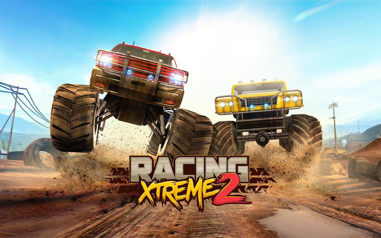 Racing Xtreme 2: Monster Truck Game Screenshot