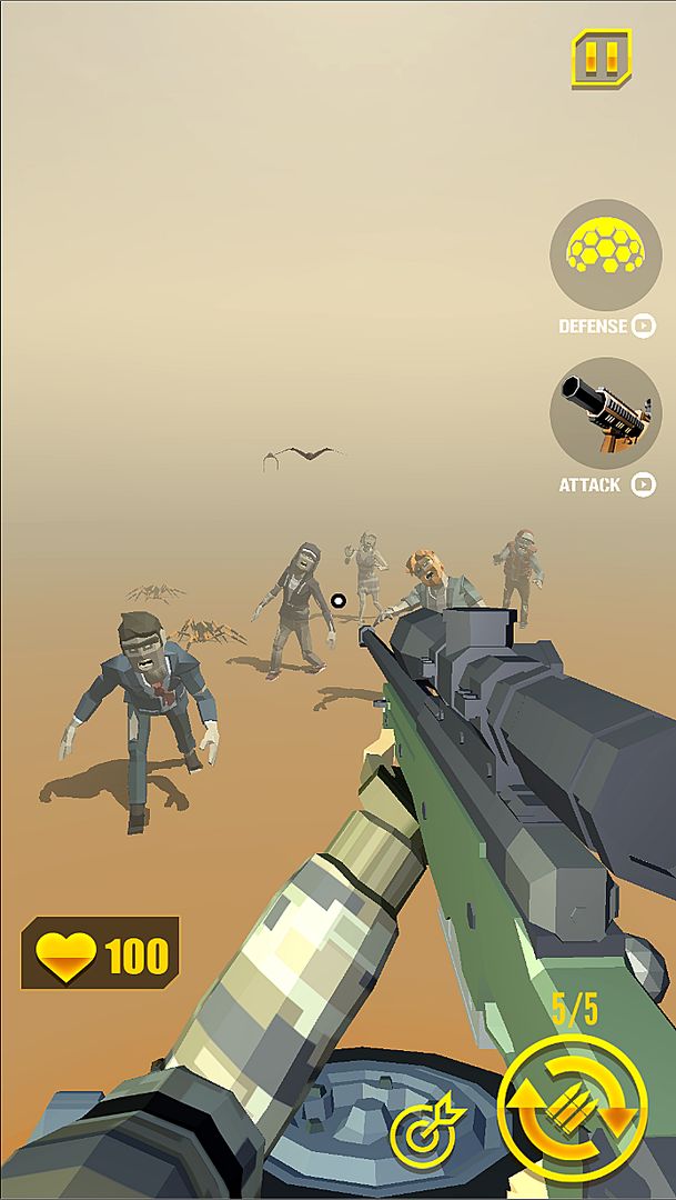 zombie shooter: shooting games screenshot game